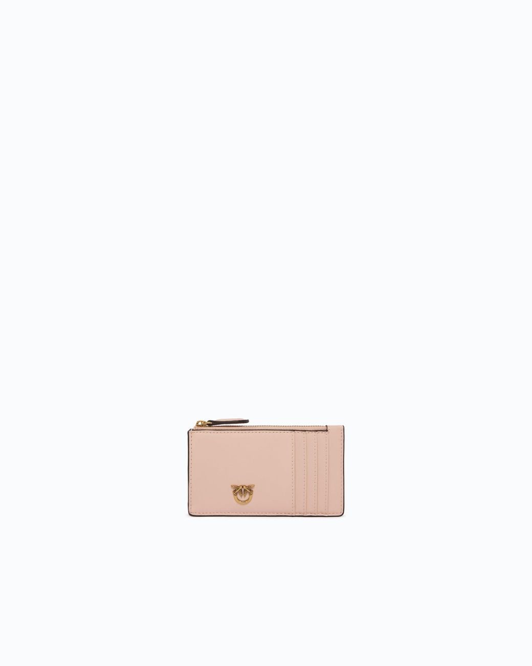 Pinko White Zipped Card Holder