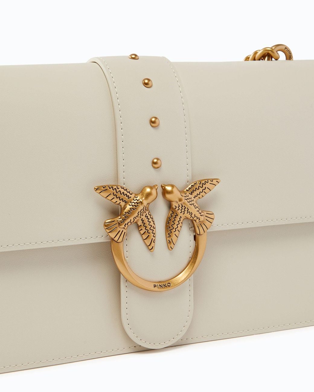Pinko Natural Medium Shoulder Bag Love Bag One Simply