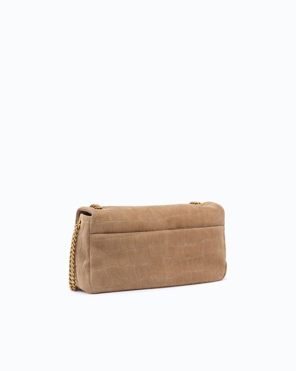 Pinko Natural Love Bag Click Soft Horizontal Medium Crossbody Bag