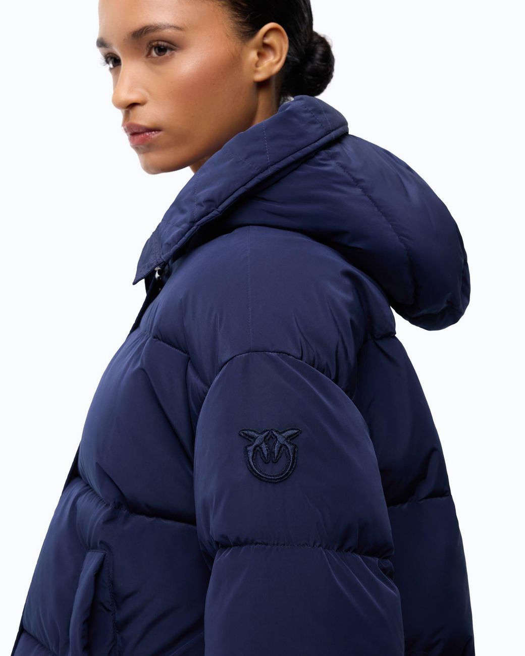 Pinko Blue Down Jacket