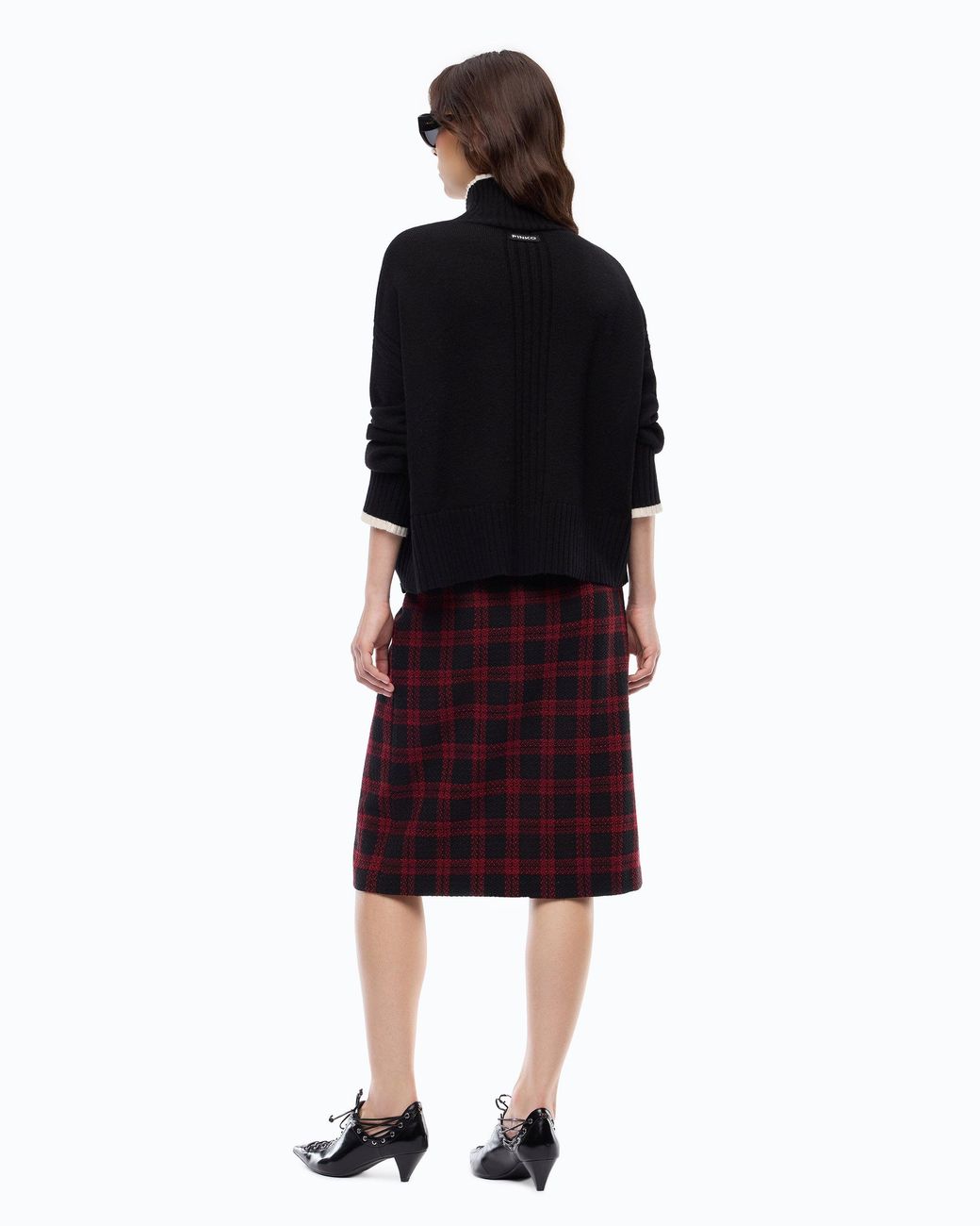 Pinko Black Mesh Falkland
