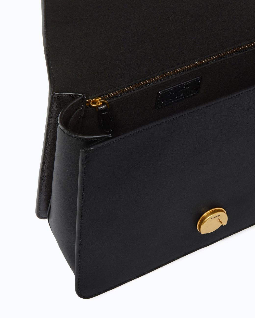 Pinko Black Classic Love Bag One Top Handle Light Simply