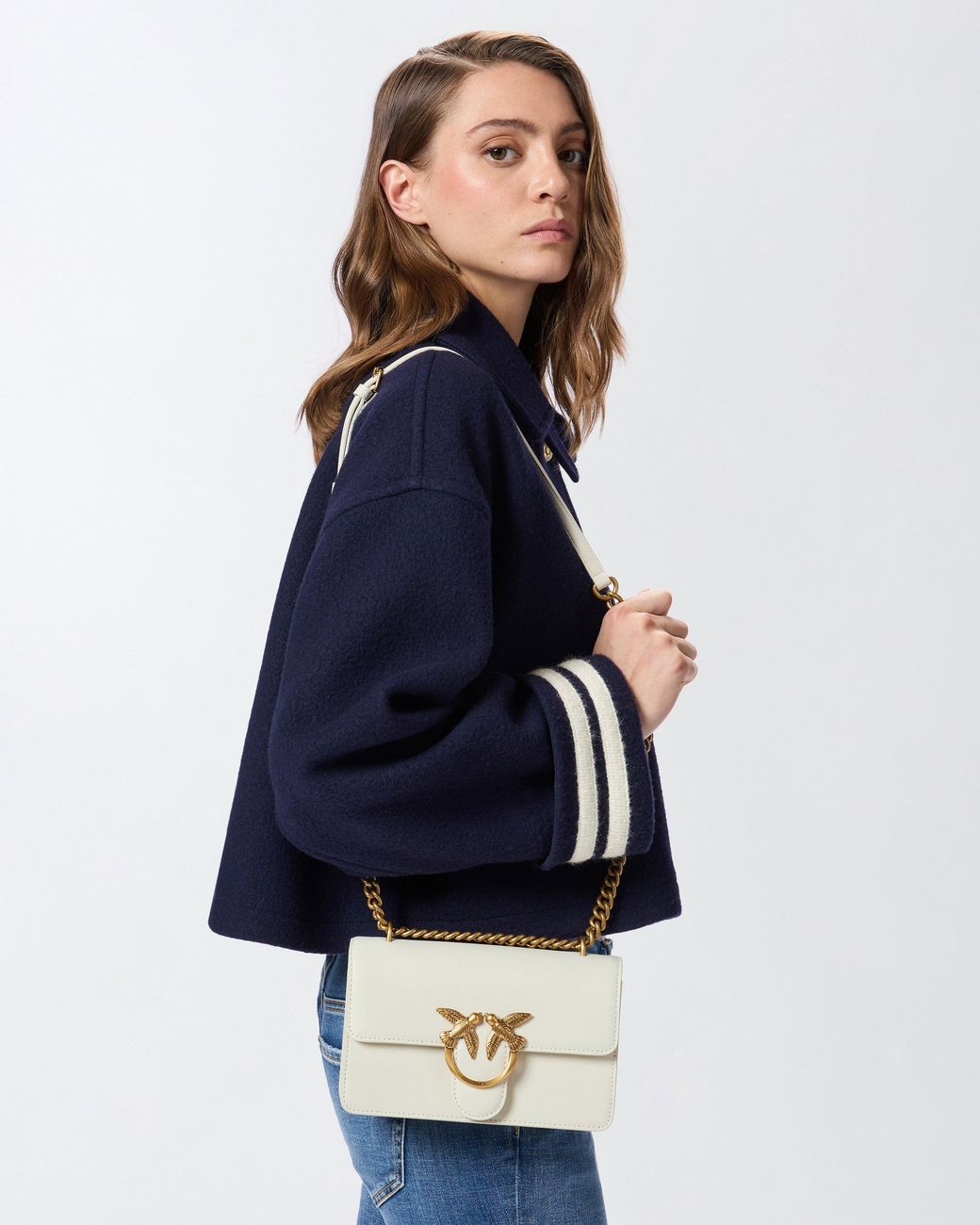 Pinko Natural Mini Love Bag One Simply