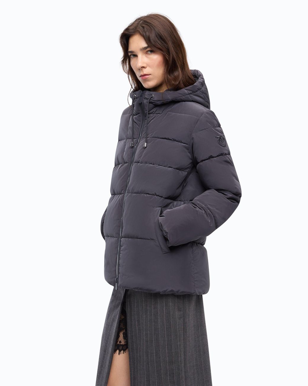 Pinko Blue Down Jacket
