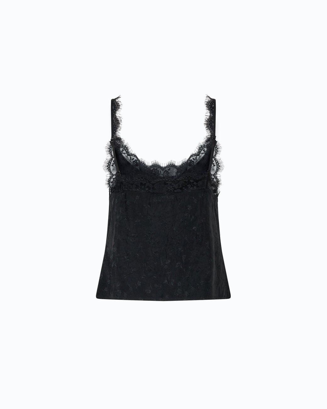 Pinko Black Lace Lingerie Top