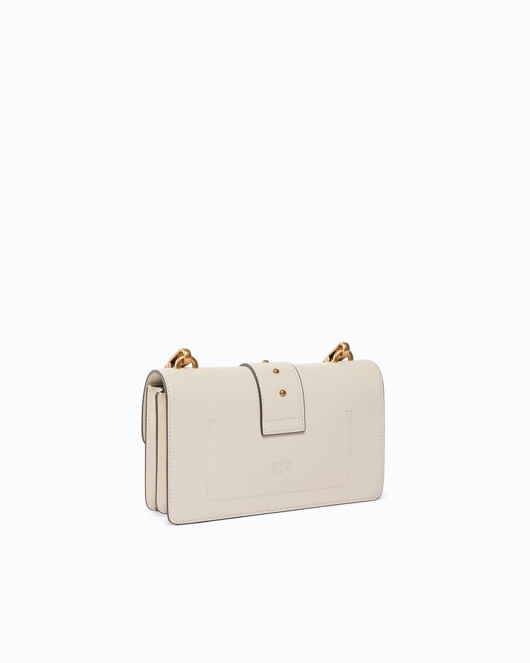Pinko White Mini Love Bag One Crossbody Bag