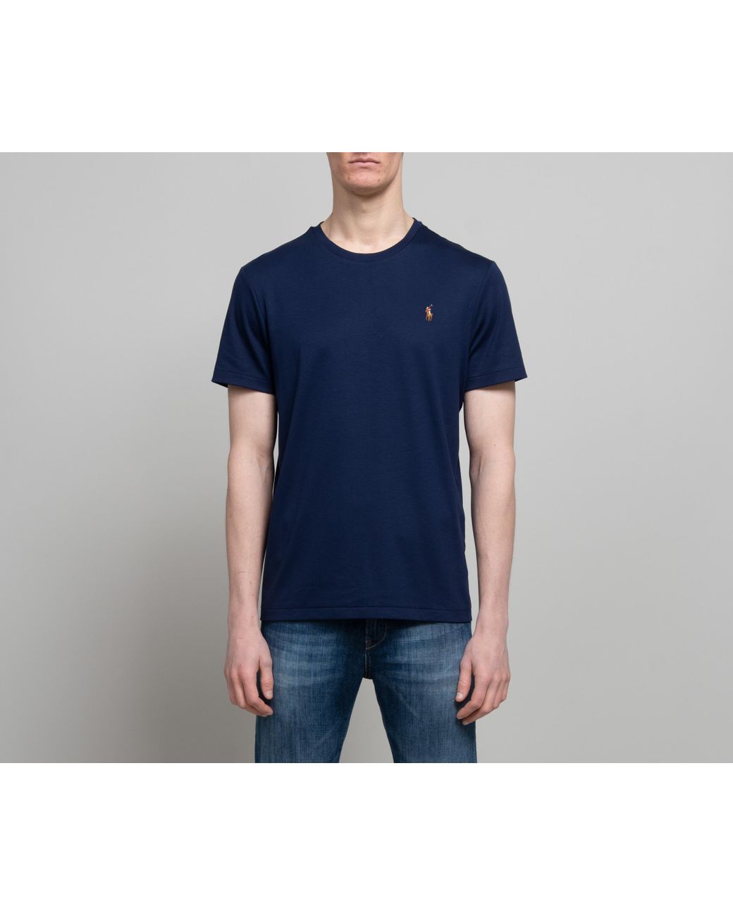 custom slim fit interlock tee