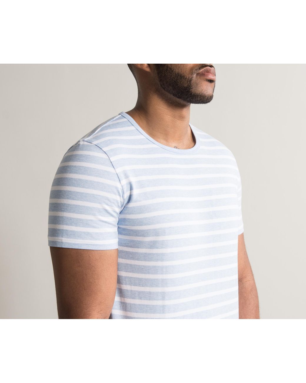 hugo boss striped t shirt