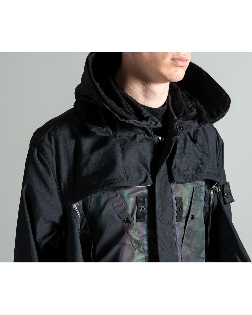Stone Island Shadow Project Diagonal Polyester + Scarabeo Stealth Parka in  Black for Men | Lyst UK