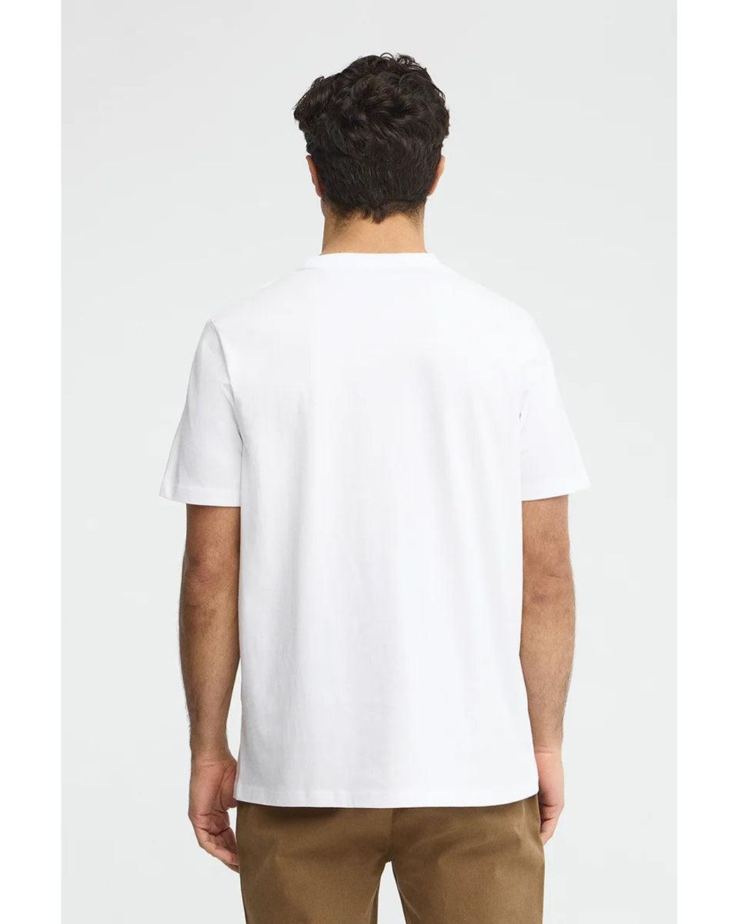 Maglietta Bianca A Maniche Corte E Ricamo Rigby Go di POLO CLUB in White da Uomo