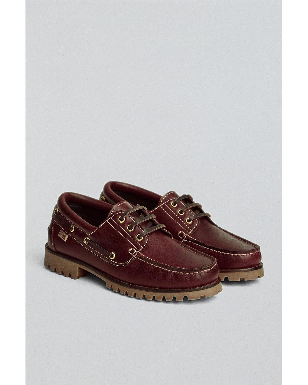 Scarpe Nautiche Marroni Oliver Con Personalizzazione di POLO CLUB in Brown da Uomo