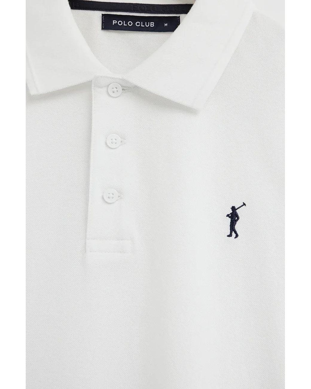 Pack Uomo Con Tre Polo di POLO CLUB in Blue da Uomo