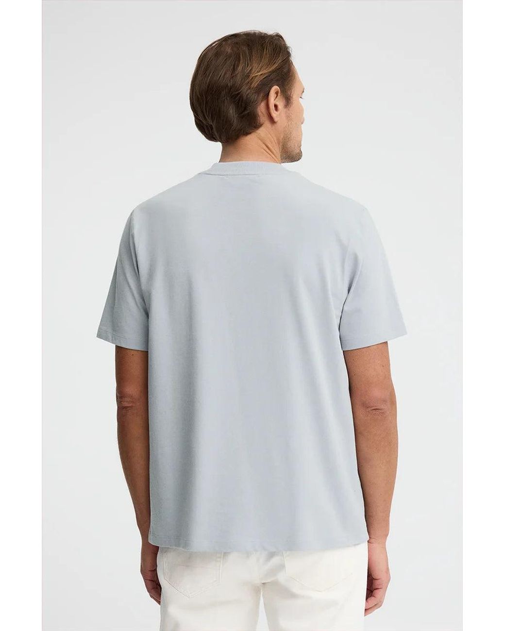 Maglietta Azzurra, Dal Fit Amplio Con Ricamo di POLO CLUB in Green da Uomo