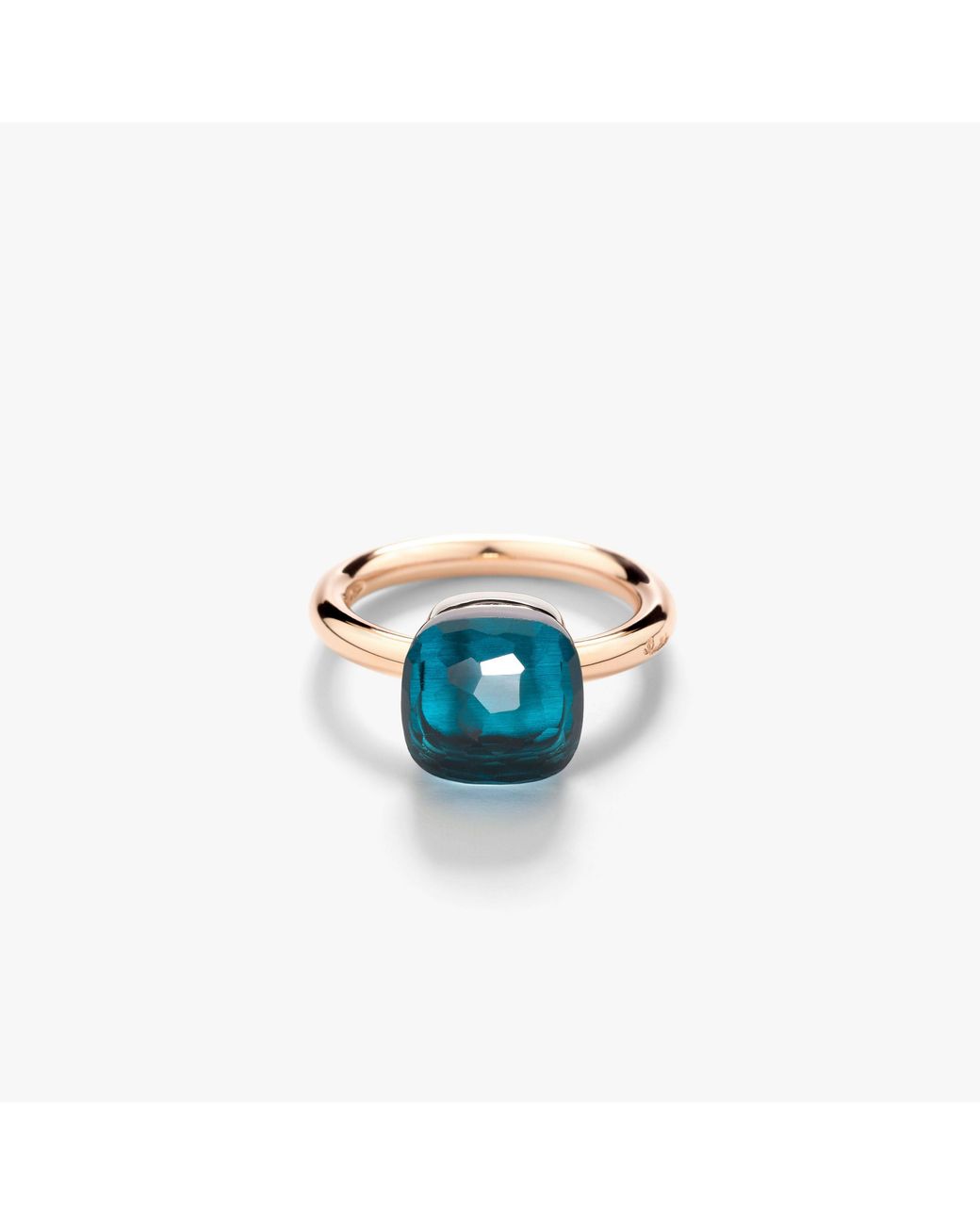 Pomellato Blue Ring Nudo Classic