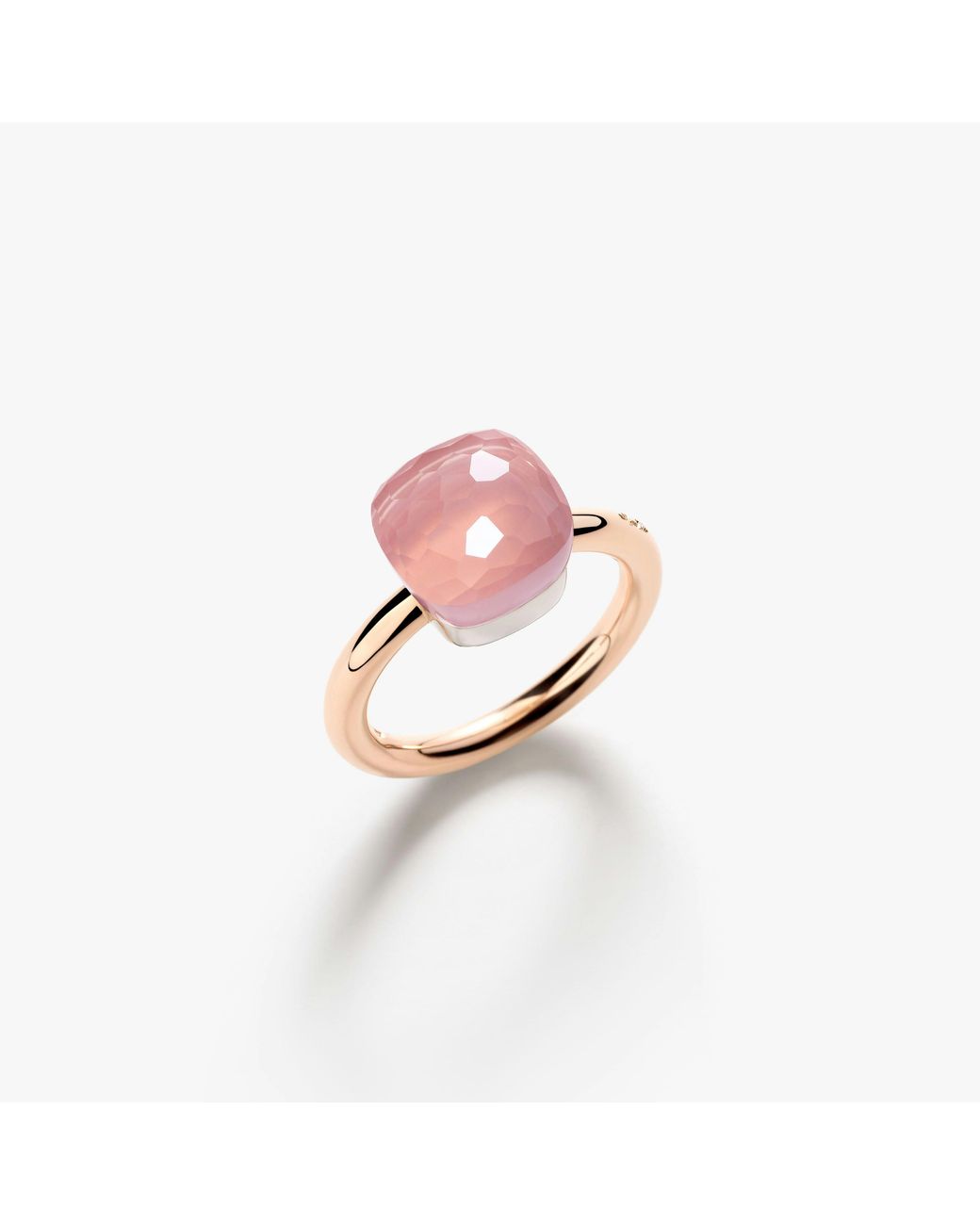 Pomellato Pink Ring Nudo Classic