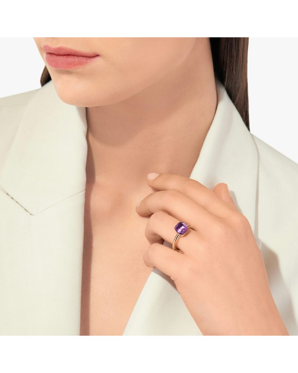 Pomellato Multicolor Kleiner Ring Nudo