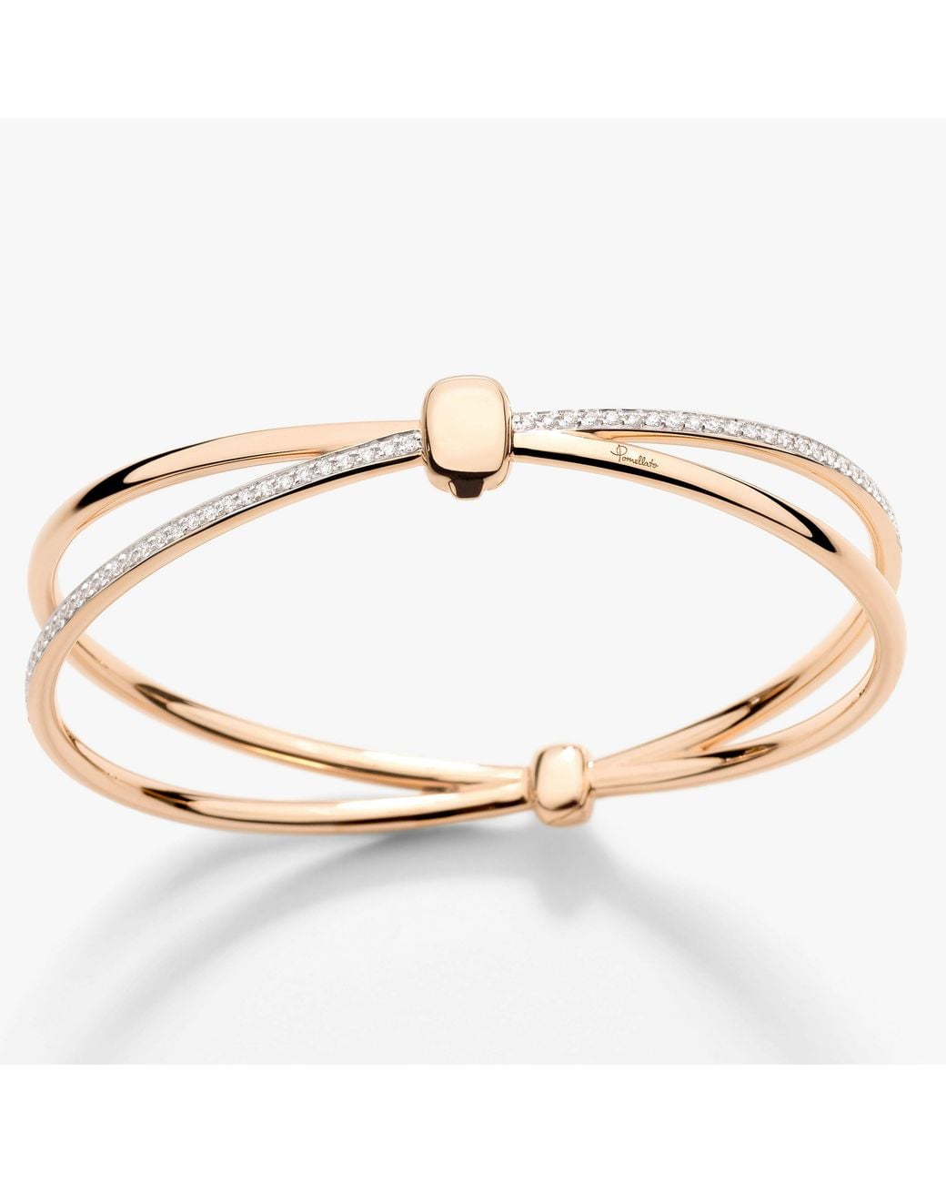 Bangle Together di Pomellato in Metallic