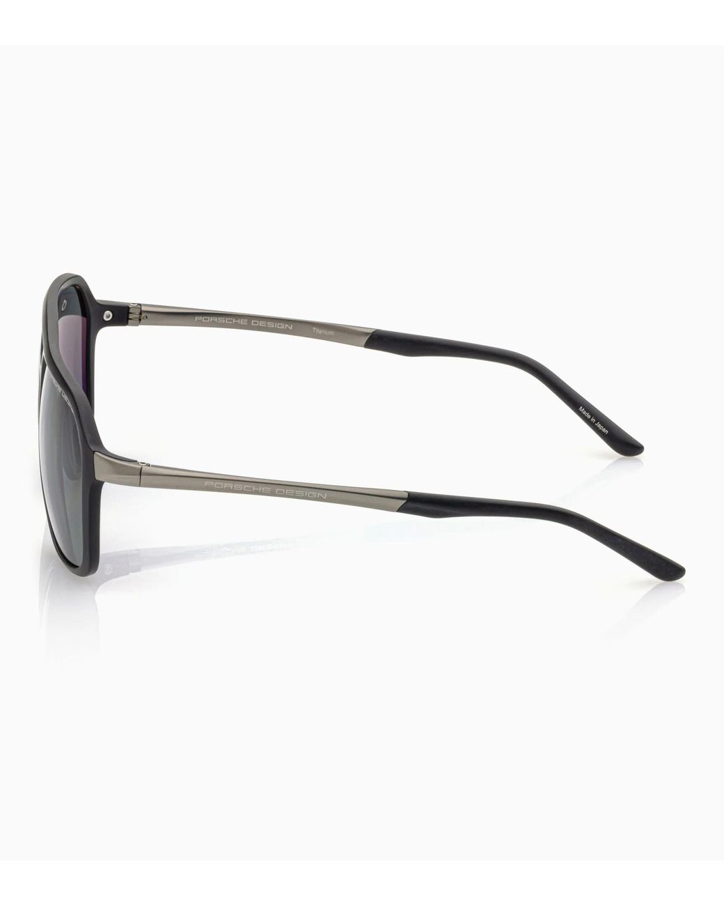 Porsche Design Black Sunglasses Flowing Titanium #3 for men