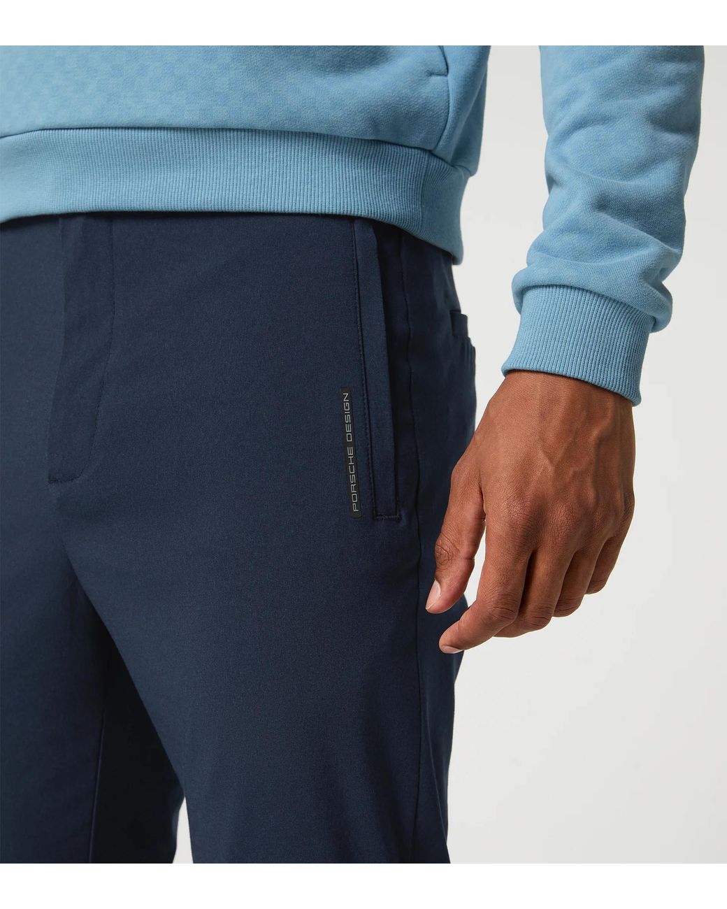 Porsche Design Blue Active Pants for men