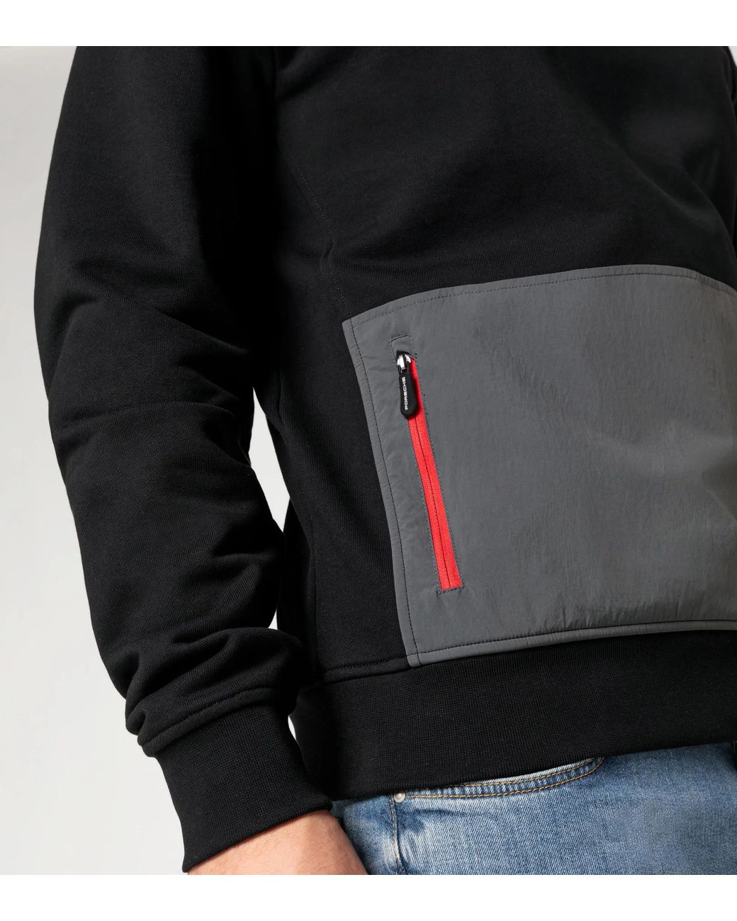 Porsche Lifestyle Black Pullover – Motorsport Fanwear