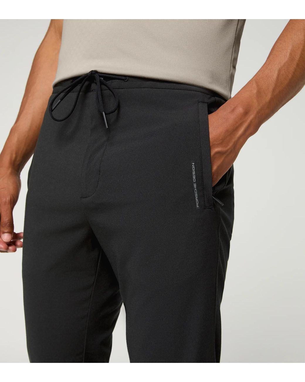 Porsche Design Black Active Pants for men