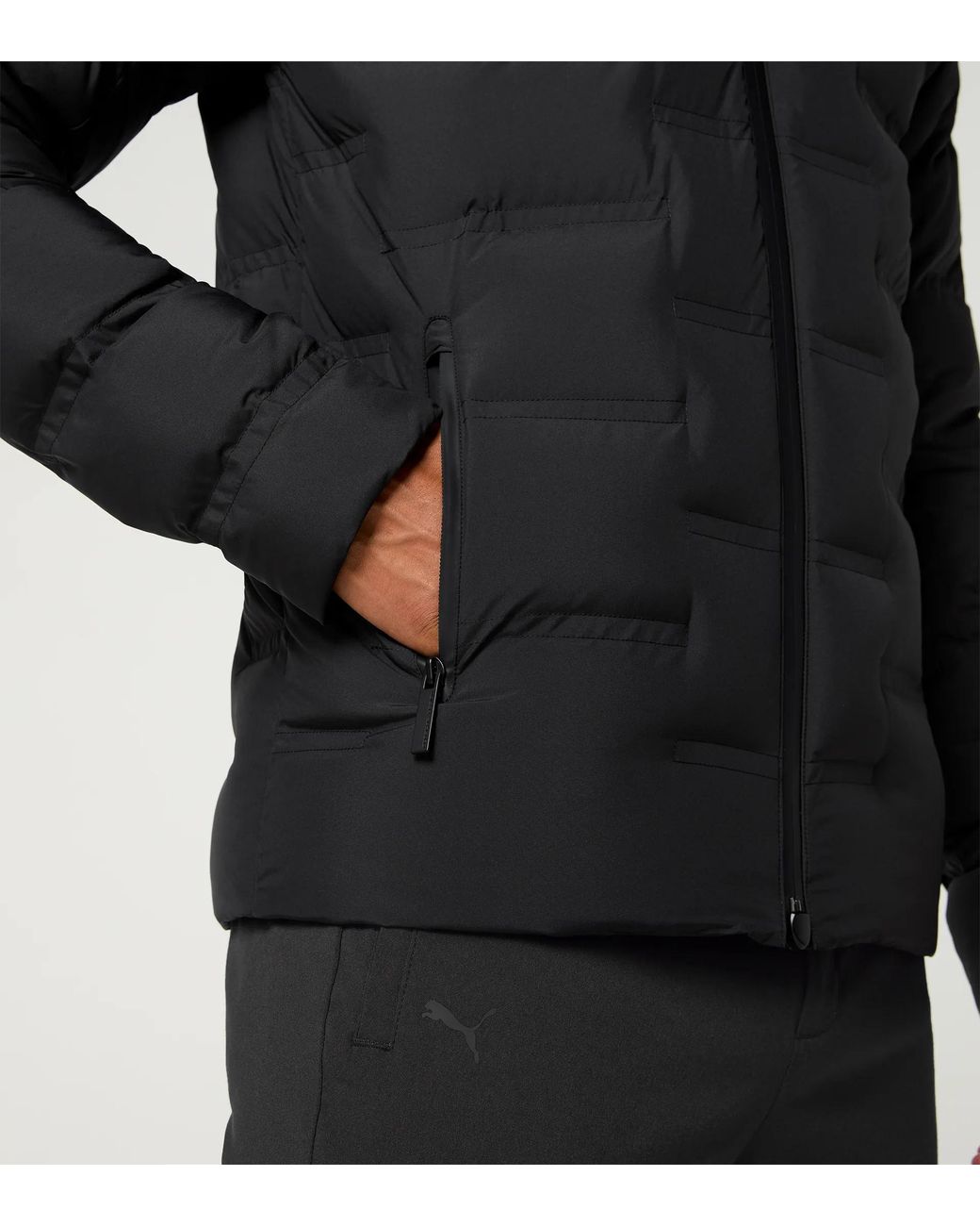 Porsche Design Black Lightweight Padded Jacket for men
