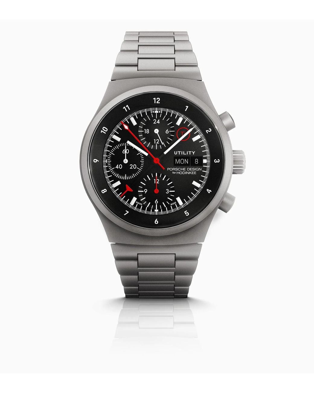Porsche Design Gray Chronograph 1 Utility – Ltd. Ed. For Hodinkee