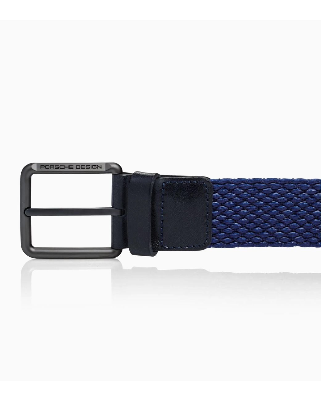 Porsche Design Blue Casual Pin Buckle Chino Belt for men