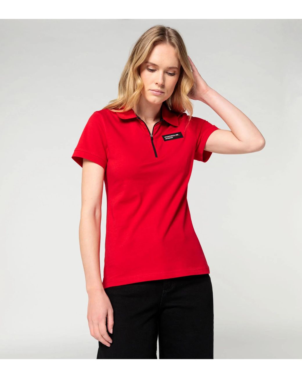 Porsche Lifestyle Red Polo Shirt – Motorsport Fanwear