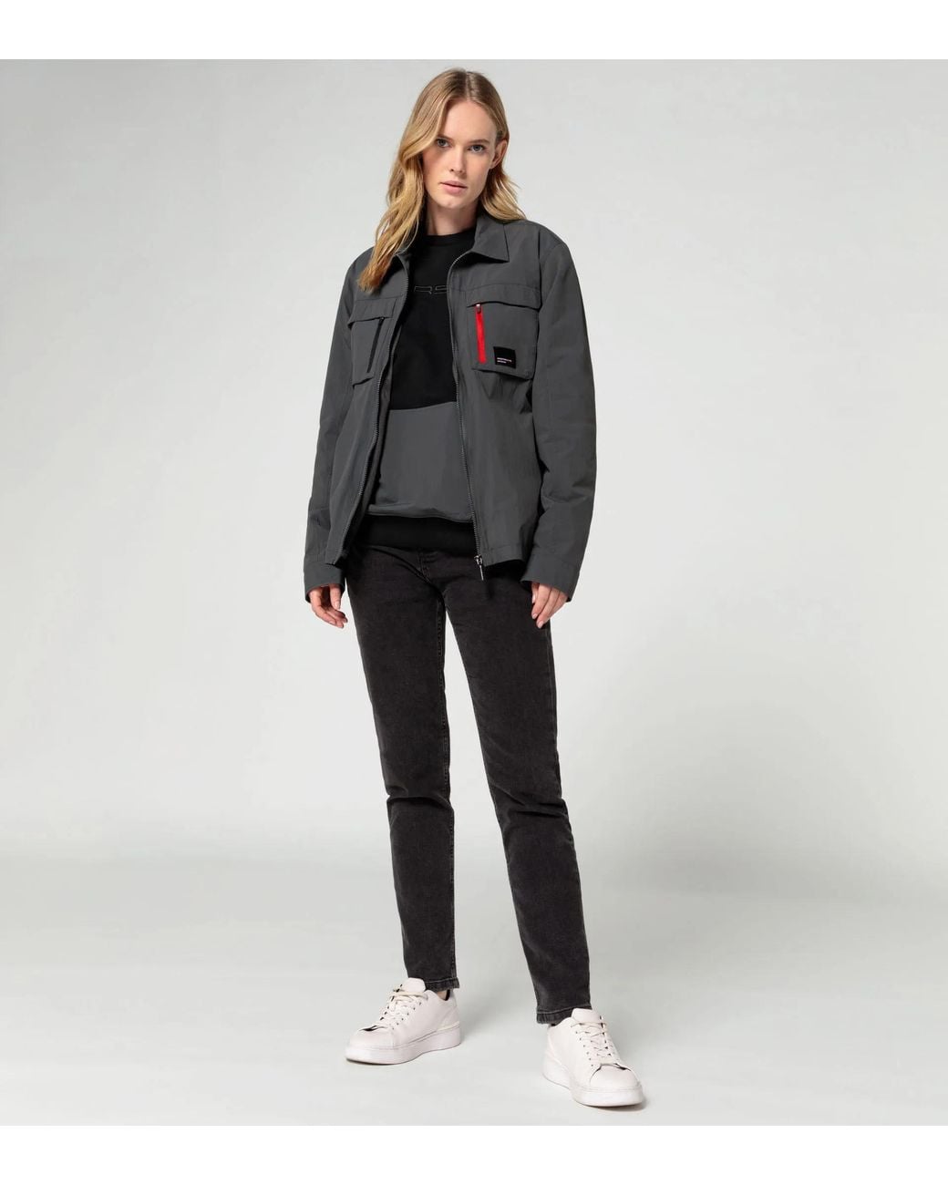 Porsche Lifestyle Black Utility Overshirt – Porsche Motorsport