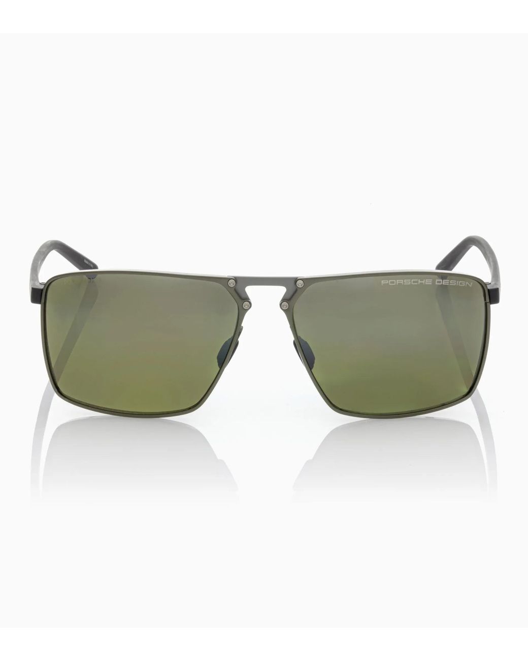 Porsche Design Green Sunglasses Hexagon #6 for men