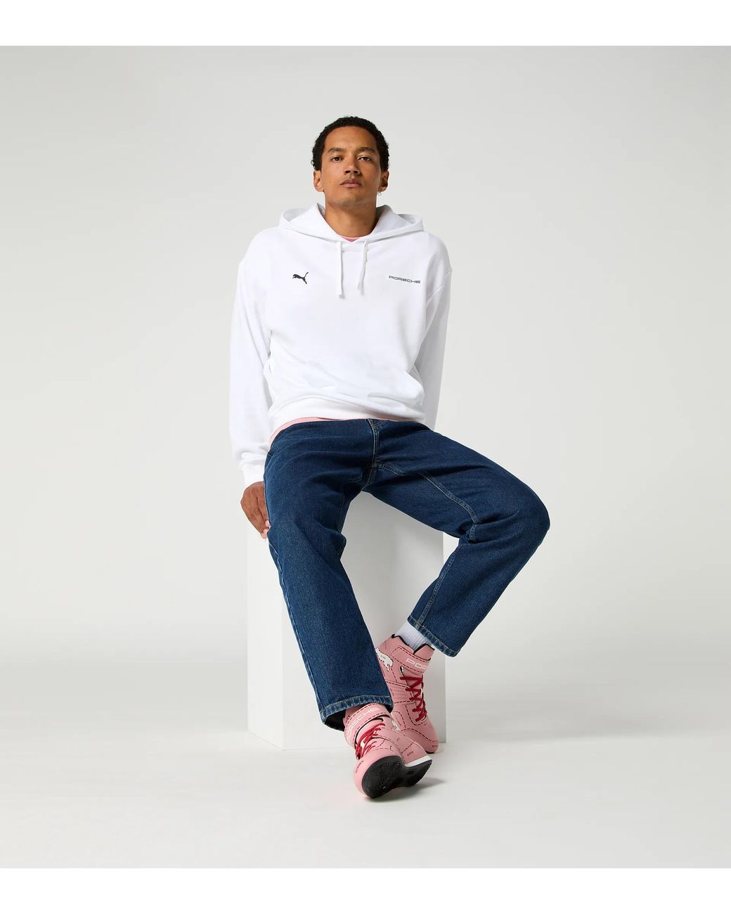 Porsche Lifestyle White Pig' Hoodie