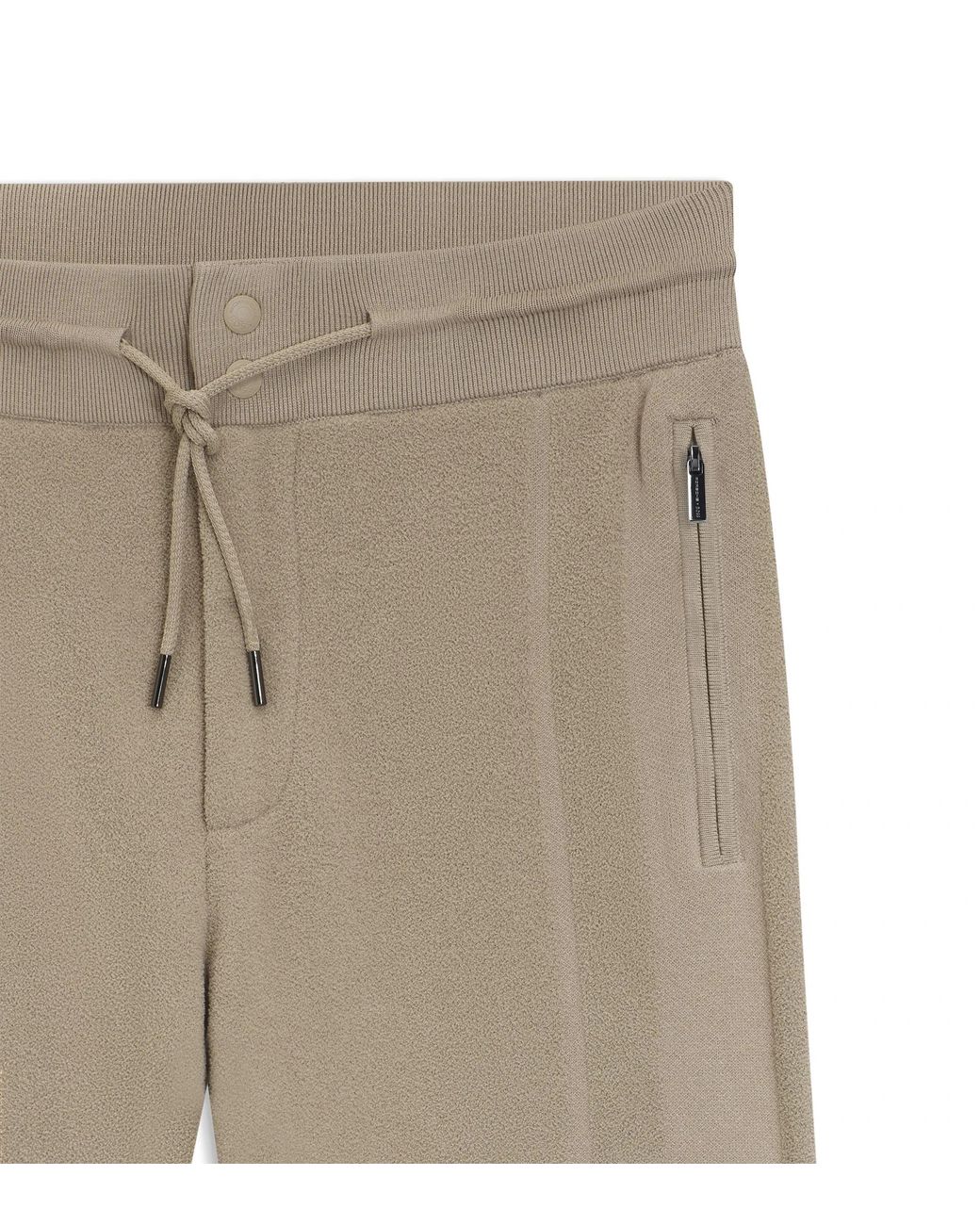 Porsche Lifestyle Natural Tracksuit Bottoms With Contrast Details for men