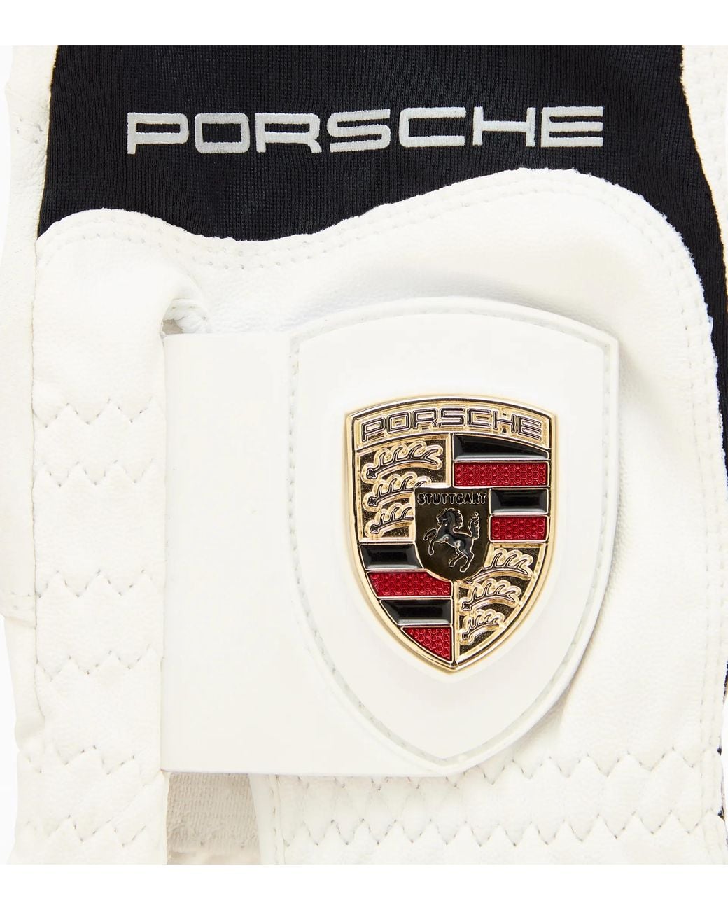 Porsche Lifestyle Black Golf Glove