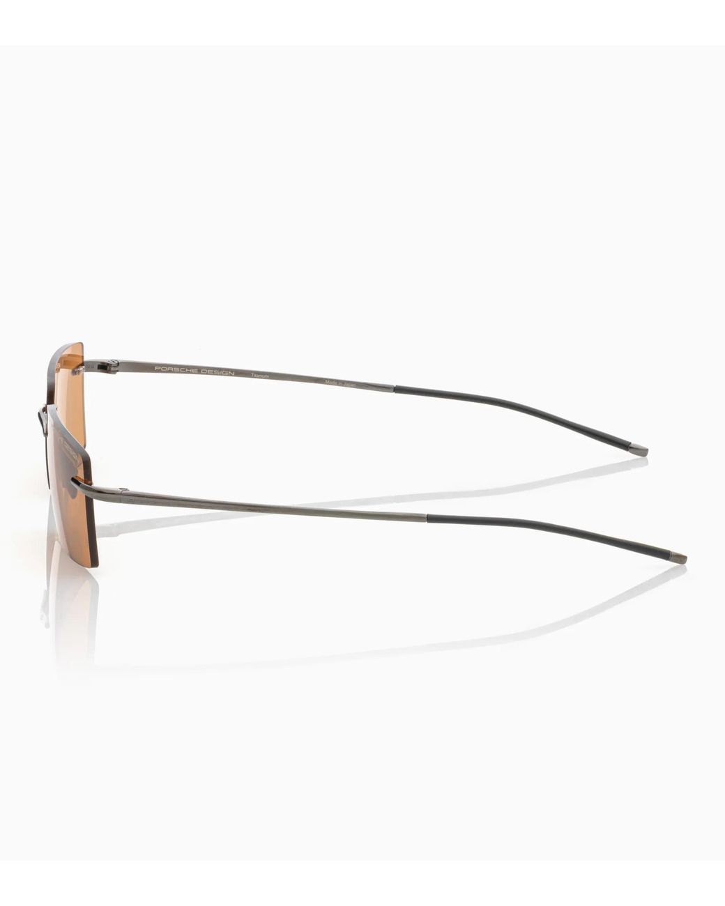 Porsche Design White Sunglasses Liquid Titanium #8 for men
