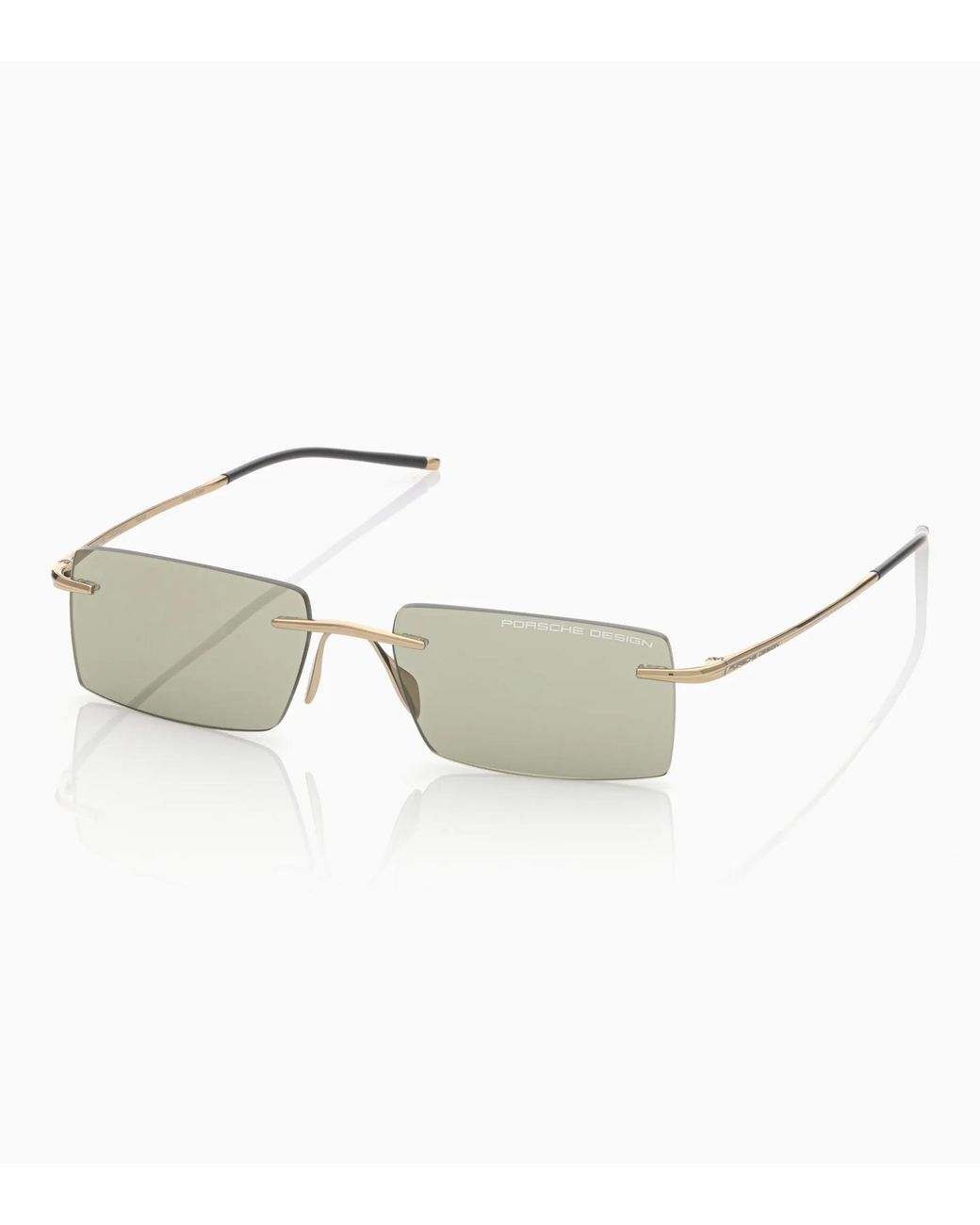Porsche Design Metallic Sunglasses Liquid Titanium #8 for men