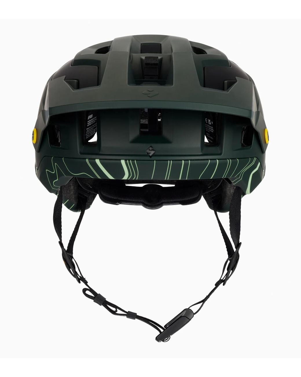 Porsche Lifestyle Green Bushwhacker 2Vi Mips Mountain Bike Helmet — Porsche X Sweet Protection
