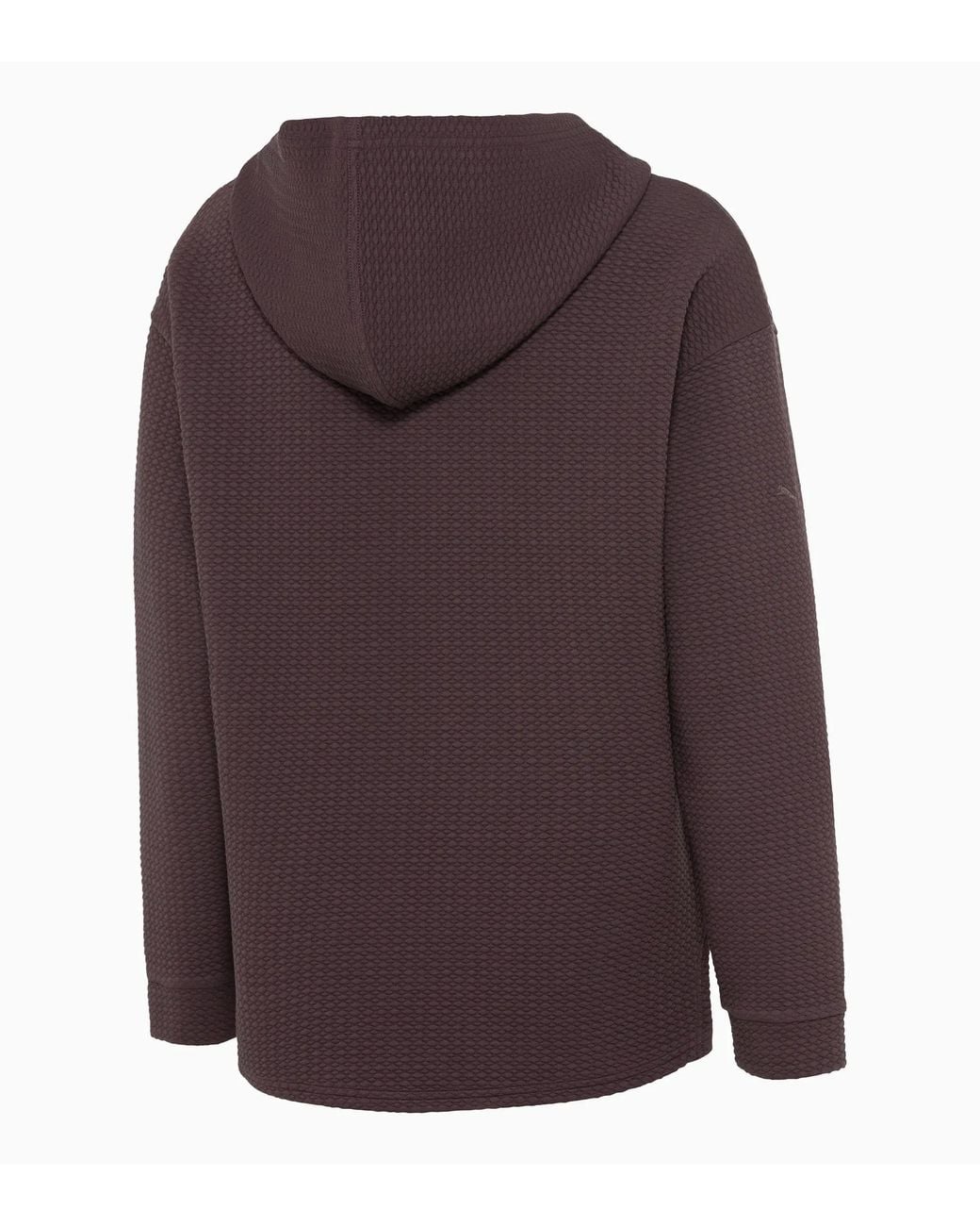 Porsche Lifestyle Purple Textured Hoodie – Yoga Capsule Collection