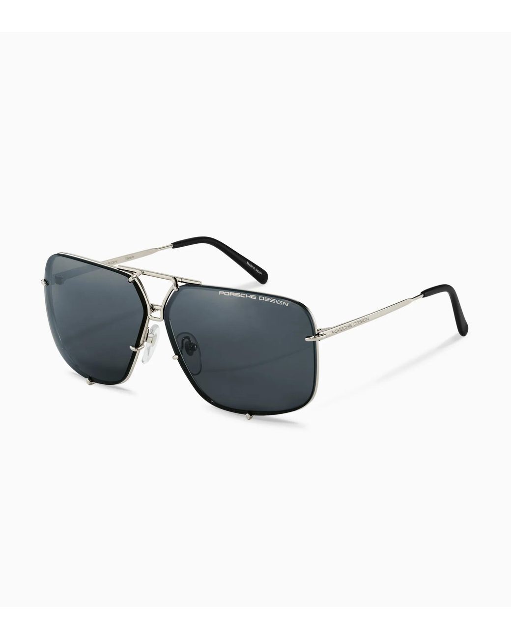 Porsche Design Blue Sunglasses Squared Aviator #1 for men