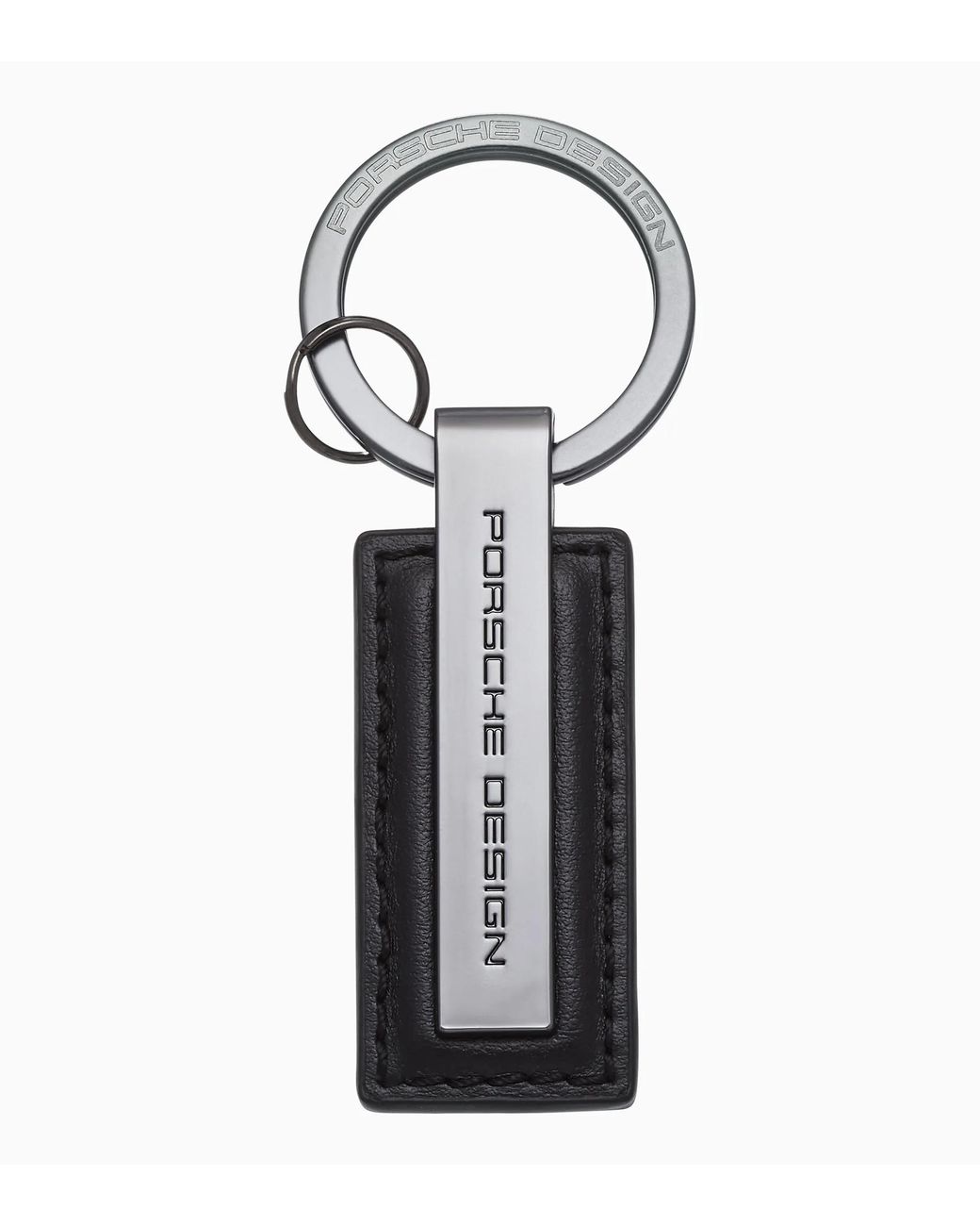 Porsche Design Black Key Ring Metal Bar