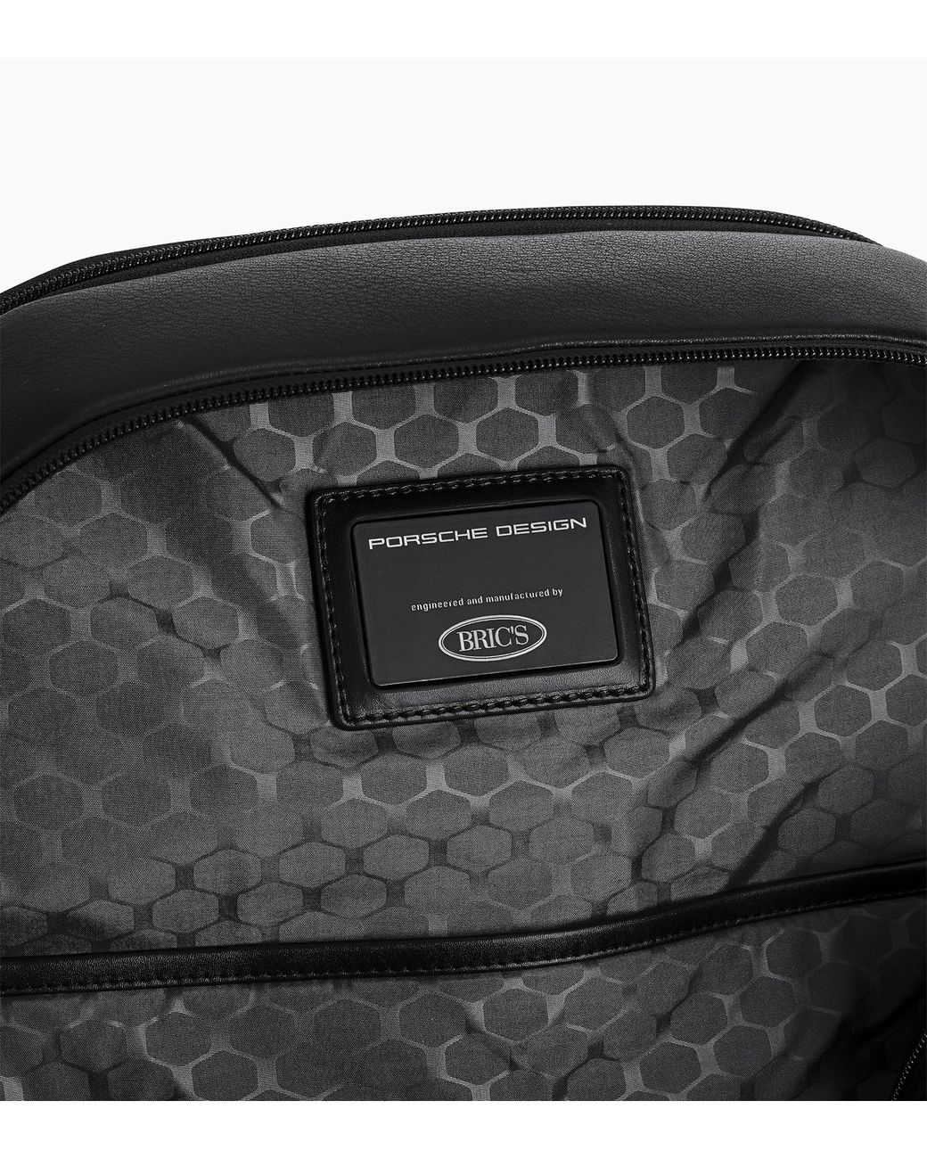Porsche Design Black Roadster Leather Backpack