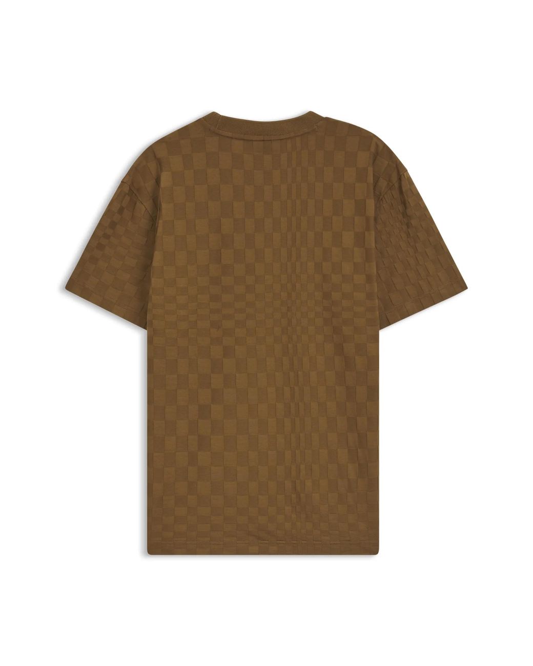 Porsche Lifestyle Green Cotton T-Shirt With Pascha Pattern for men