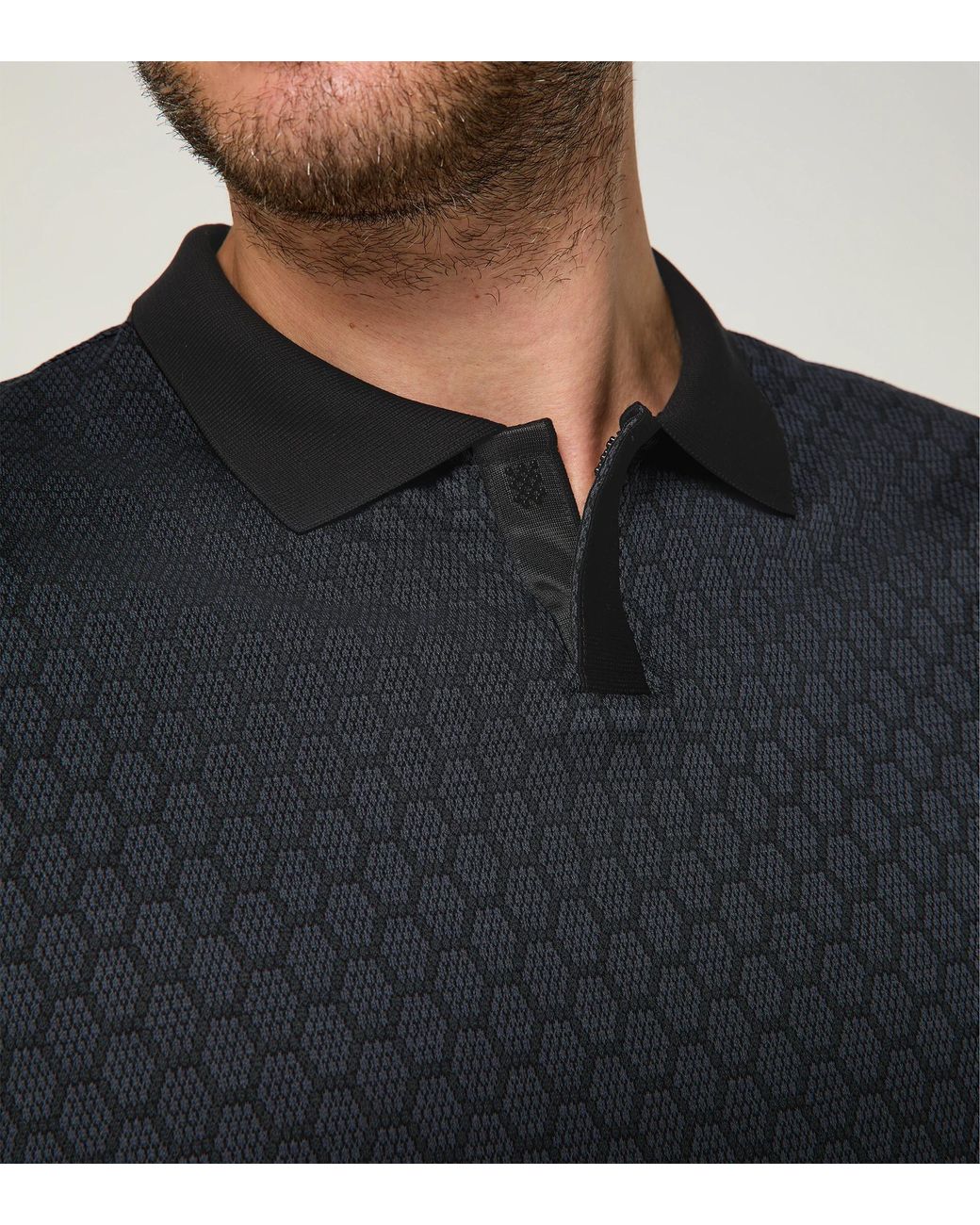 Porsche Design Black Seasonal Polo Shirt for men