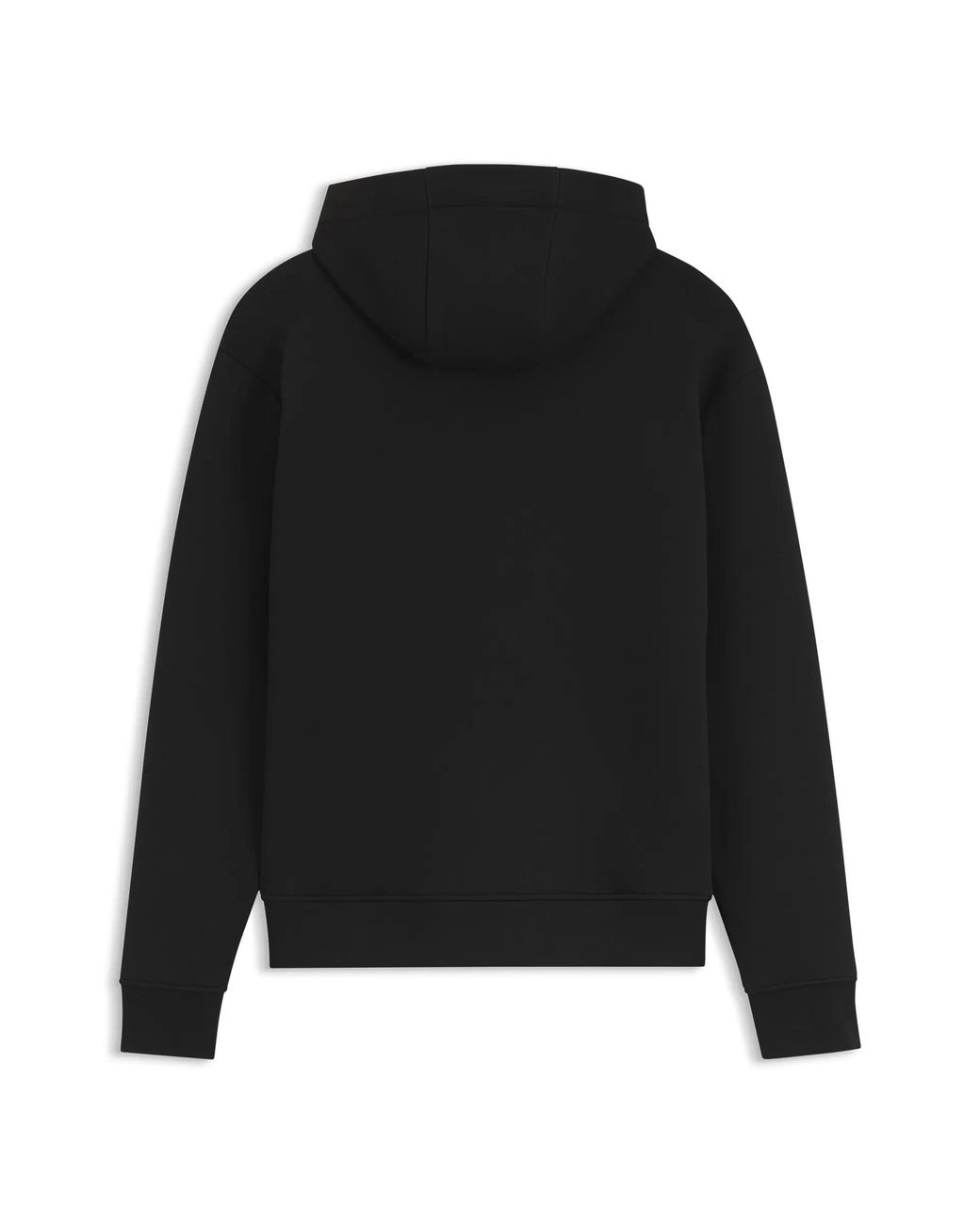 Porsche Lifestyle Black Relaxed-Fit Zip-Up Hoodie With Logo for men