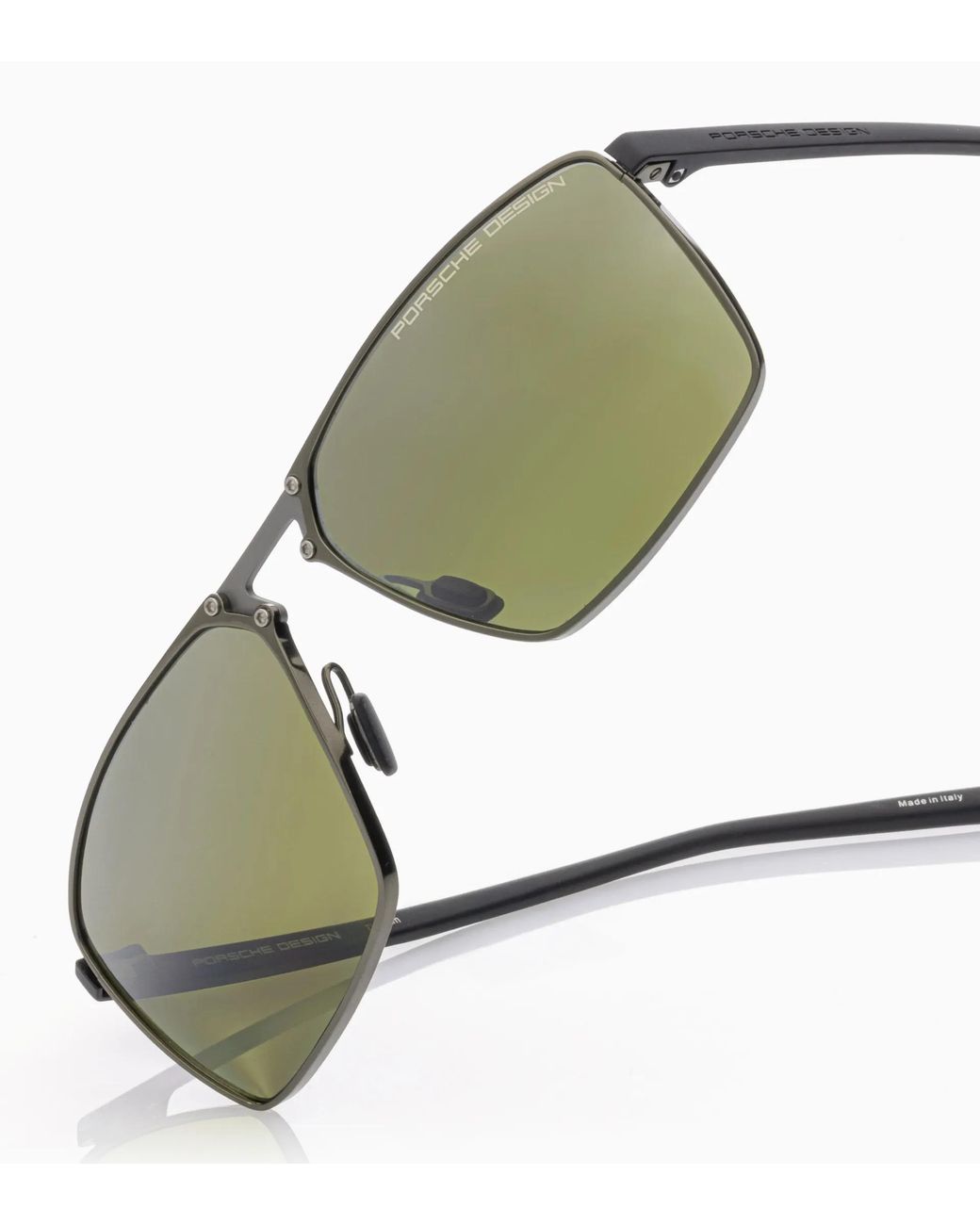 Porsche Design Green Sunglasses Hexagon #6 for men