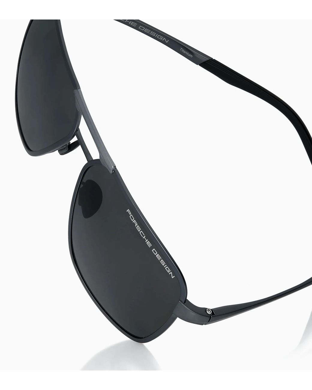 Porsche Design Black Sunglasses Flowing Titanium #1 for men