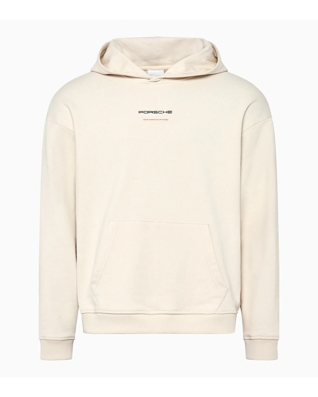 Porsche Lifestyle White Retro Hoodie