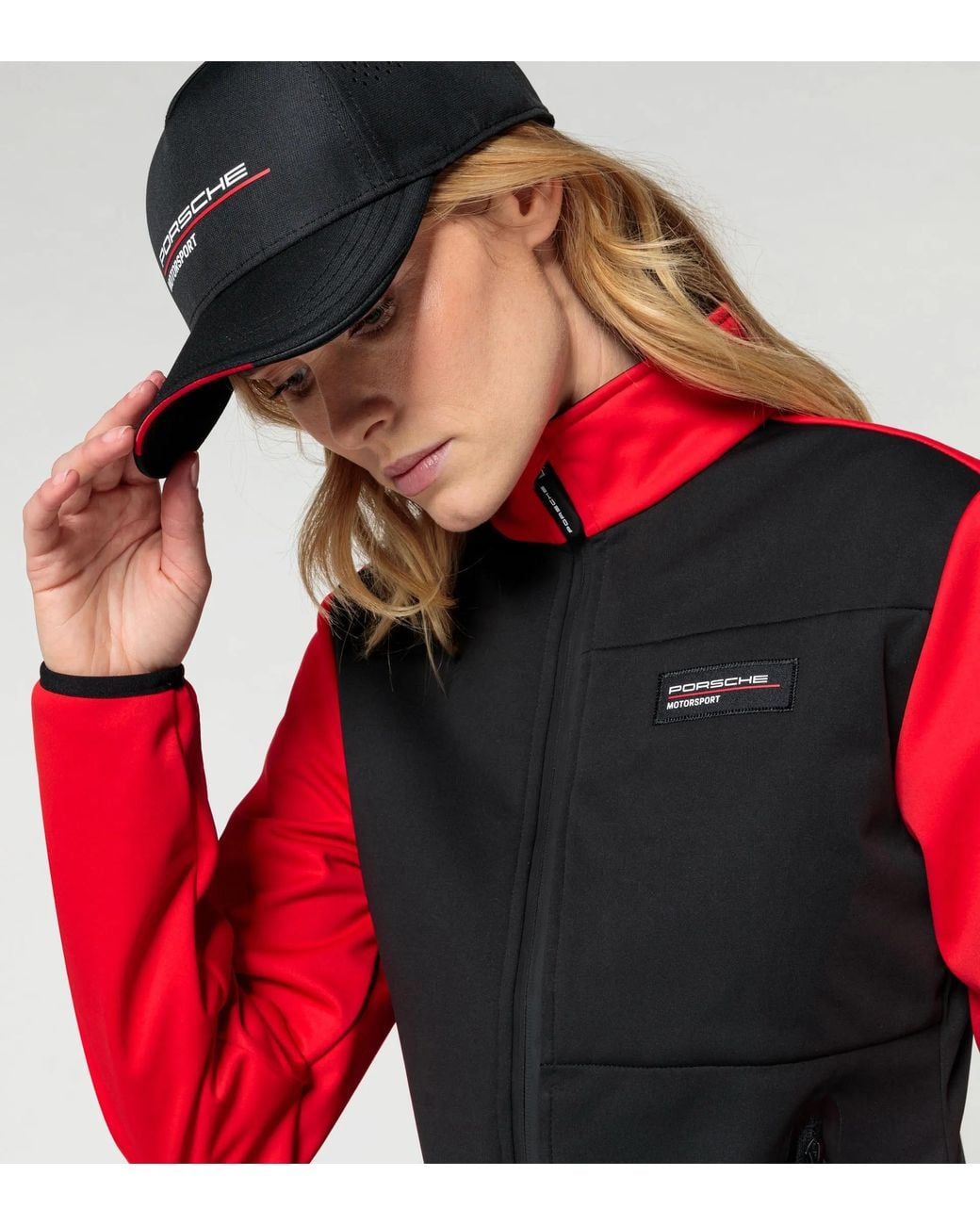 Porsche Lifestyle Red Softshell Jacket– Motorsport Fanwear