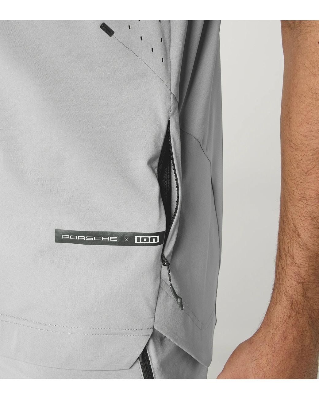 Porsche Lifestyle Gray Bike Shirt