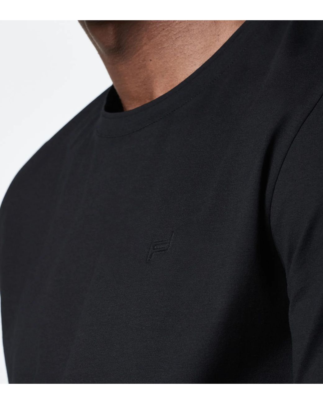 Porsche Design Black Crew Neck T-Shirt for men
